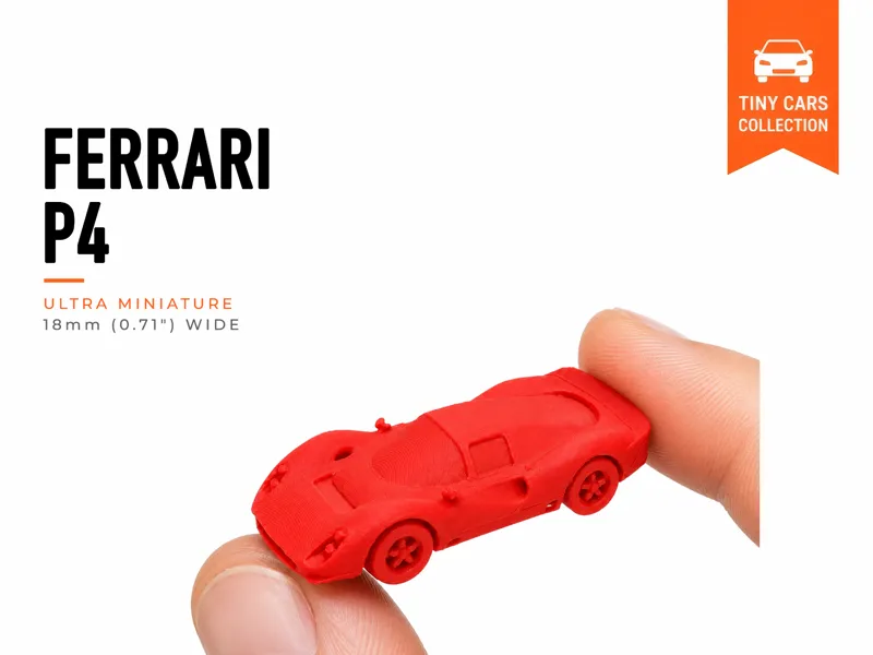 Tiny Ferrari P4 - Mini Cars Series