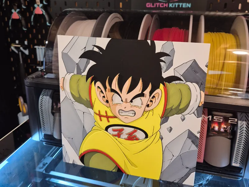 Gohan Ascending - DBZ Hueforge