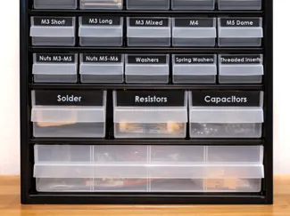 Raaco Organizer Drawer Nameplates