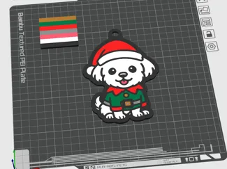 Maltese Christmas Helper