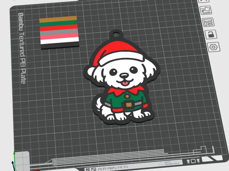Maltese Christmas Helper