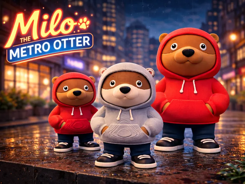 Milo the Metro Otter - Flexi + more!