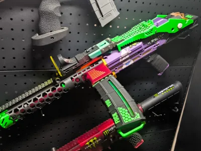 Reverse Scale Folding Stock