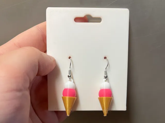 ice cream earrings