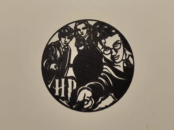 Horloge murale Harry Potter