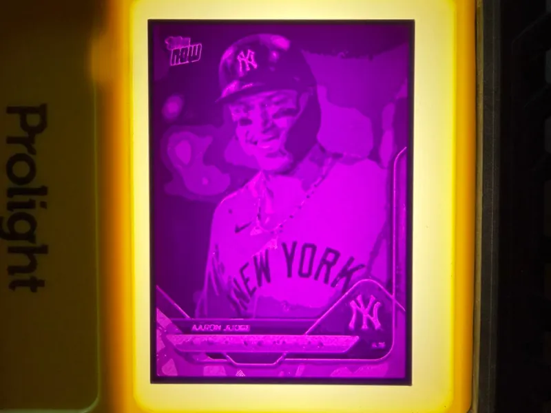 Aaron Judge topps card