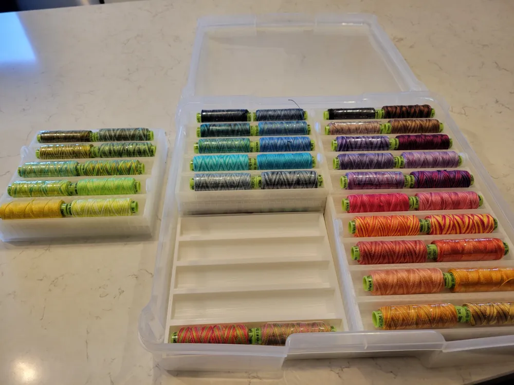 Thread Spool Organizer by TomInNrthnIll - MakerWorld