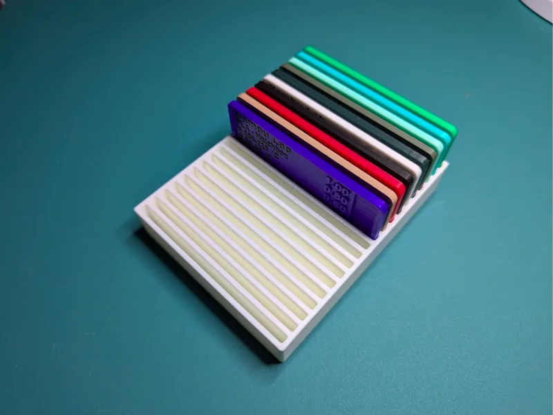 Filament Swatch Holder