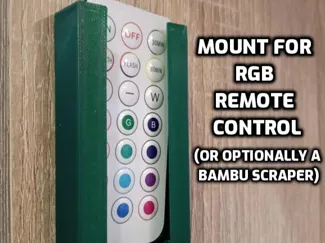 Mount for RGB remote control