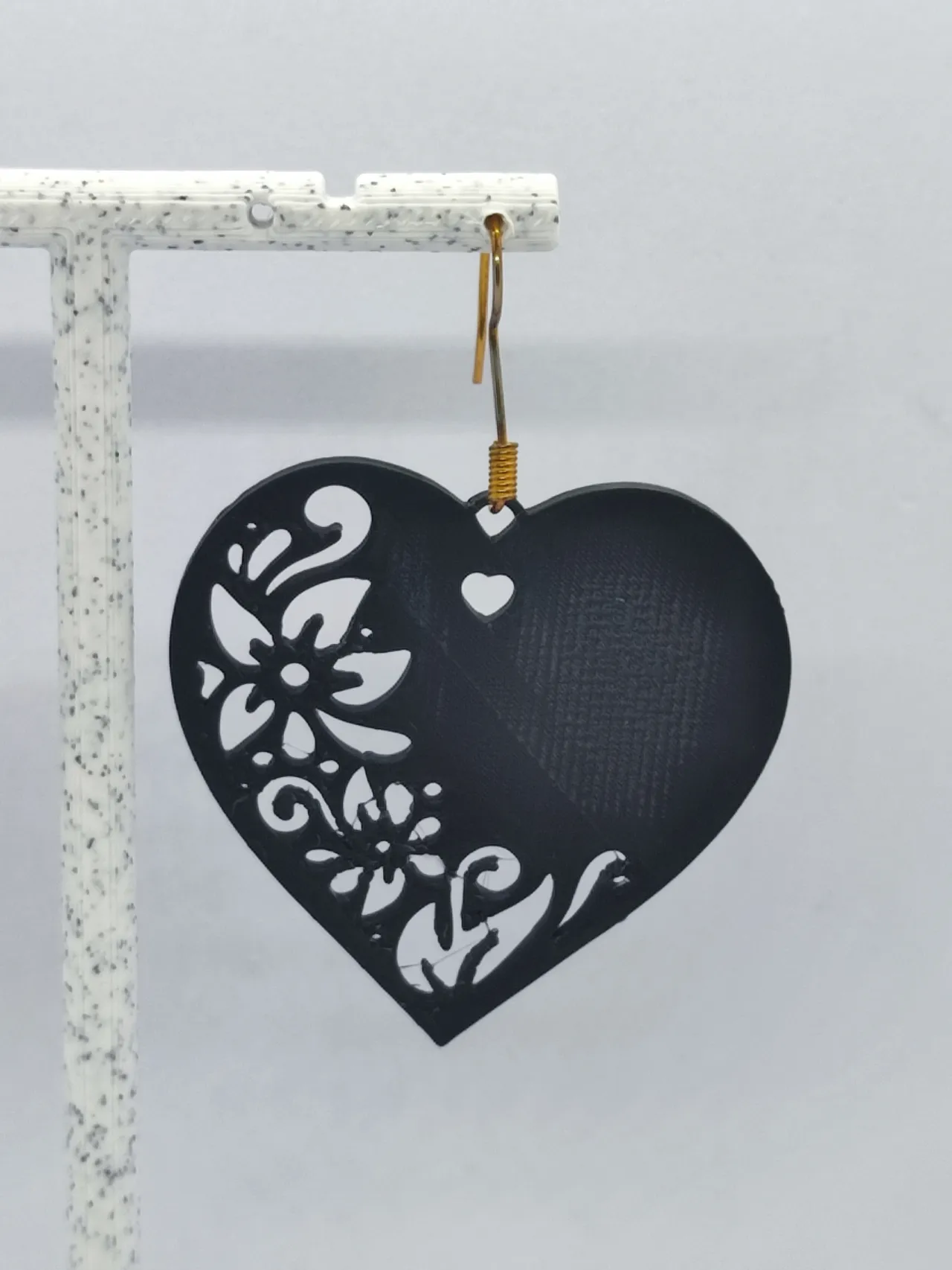 Aretes Medianoche Floral view 4
