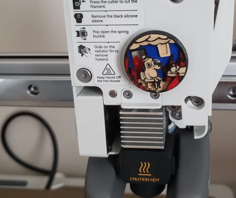 This is fine, extruder wheel for recalled A1