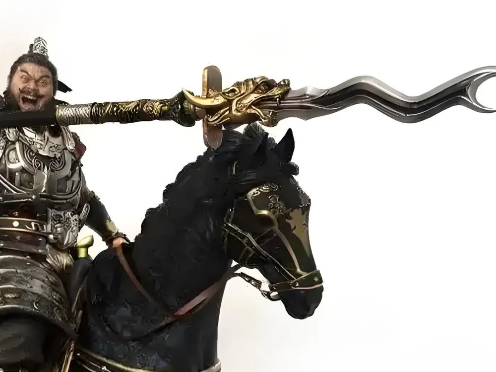 丈八蛇矛《三国演义》张飞 - 免费 3D 打印模型 - MakerWorld