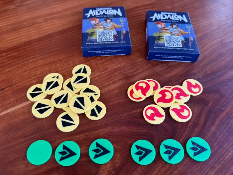 Tokens for Hubworld Aidalon