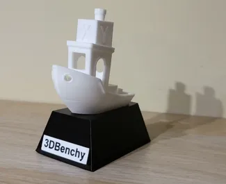 ##3D Benchy pedestal