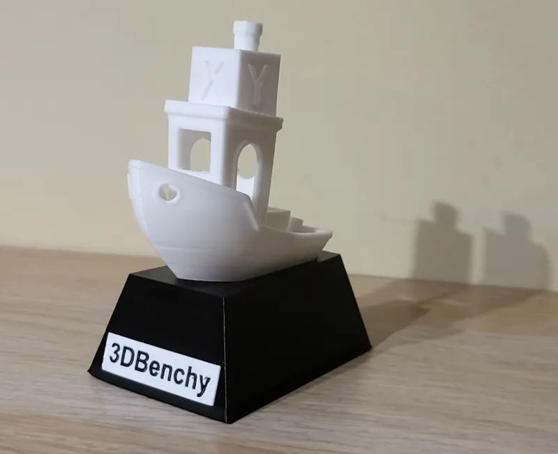 ##3D Benchy pedestal