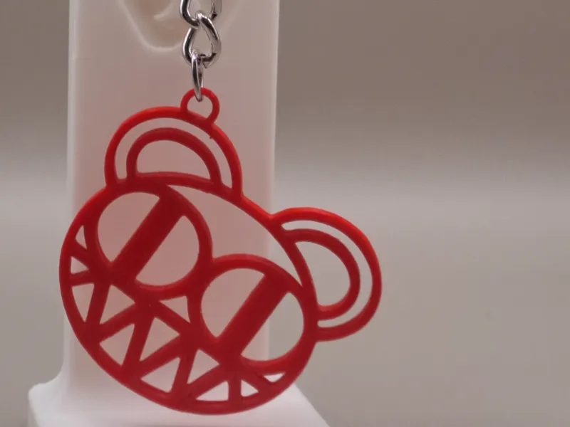 Radiohead keyring
