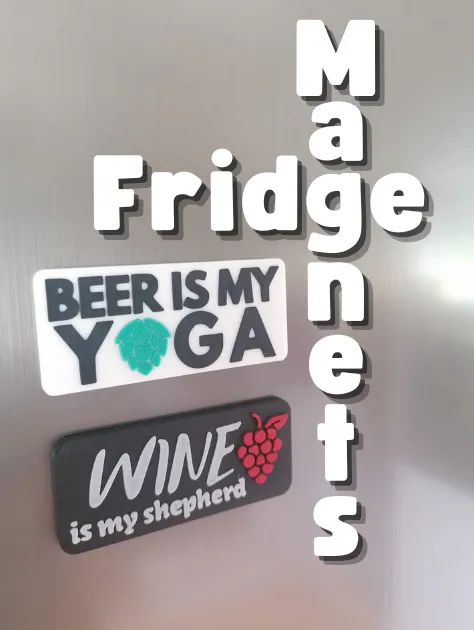 Fridge magnet / Beer & Wine