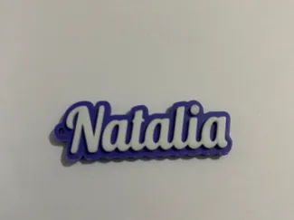Natalia name keychain