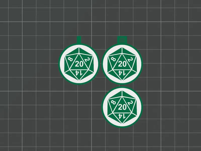 D20 Medallion Coin