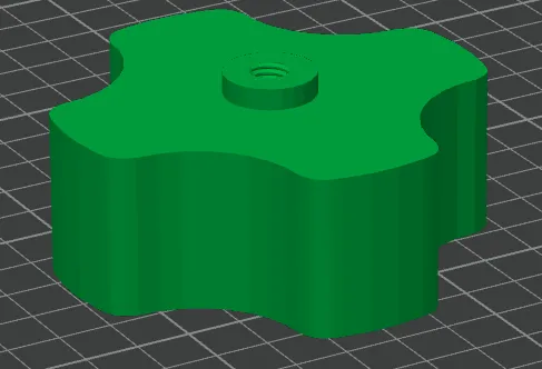 handle for reel support