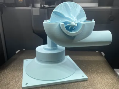 Turbo that spins almost realistic 