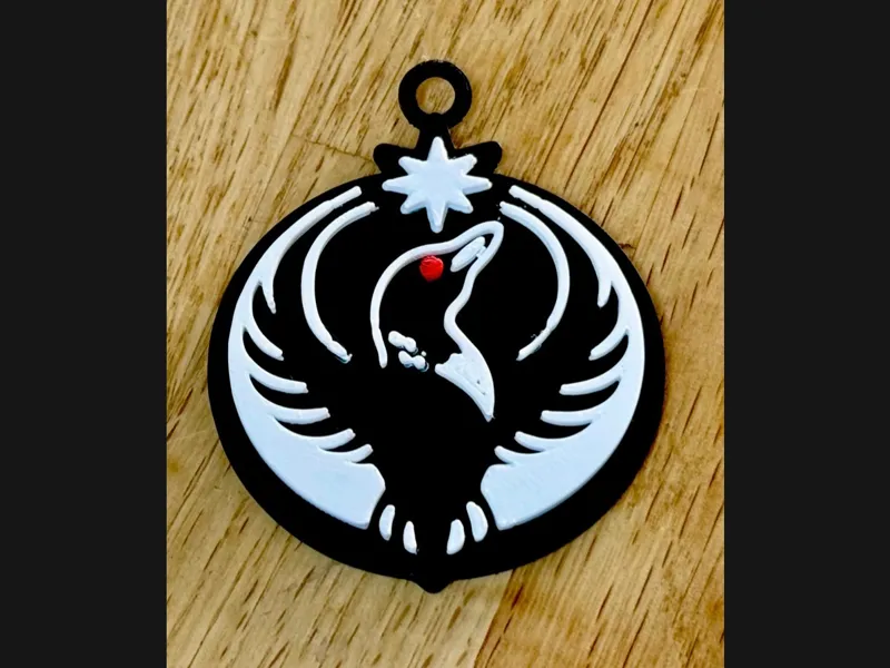 MN Rebel Alliance Loon Keychain