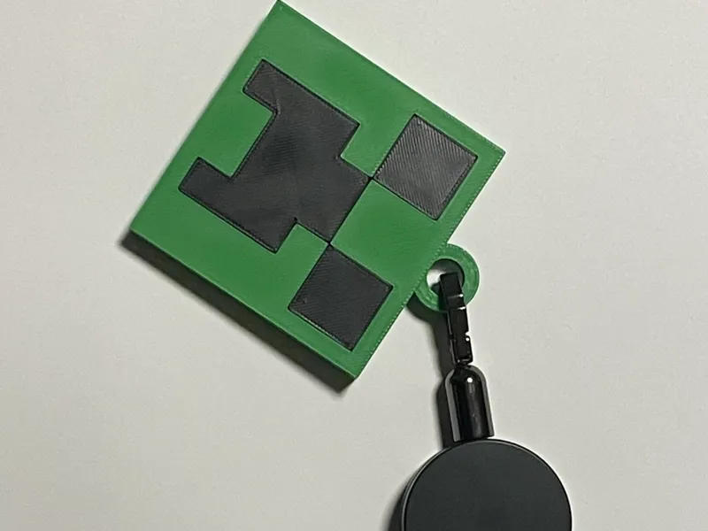 Creeper keychain SINGLE COLOR friendly
