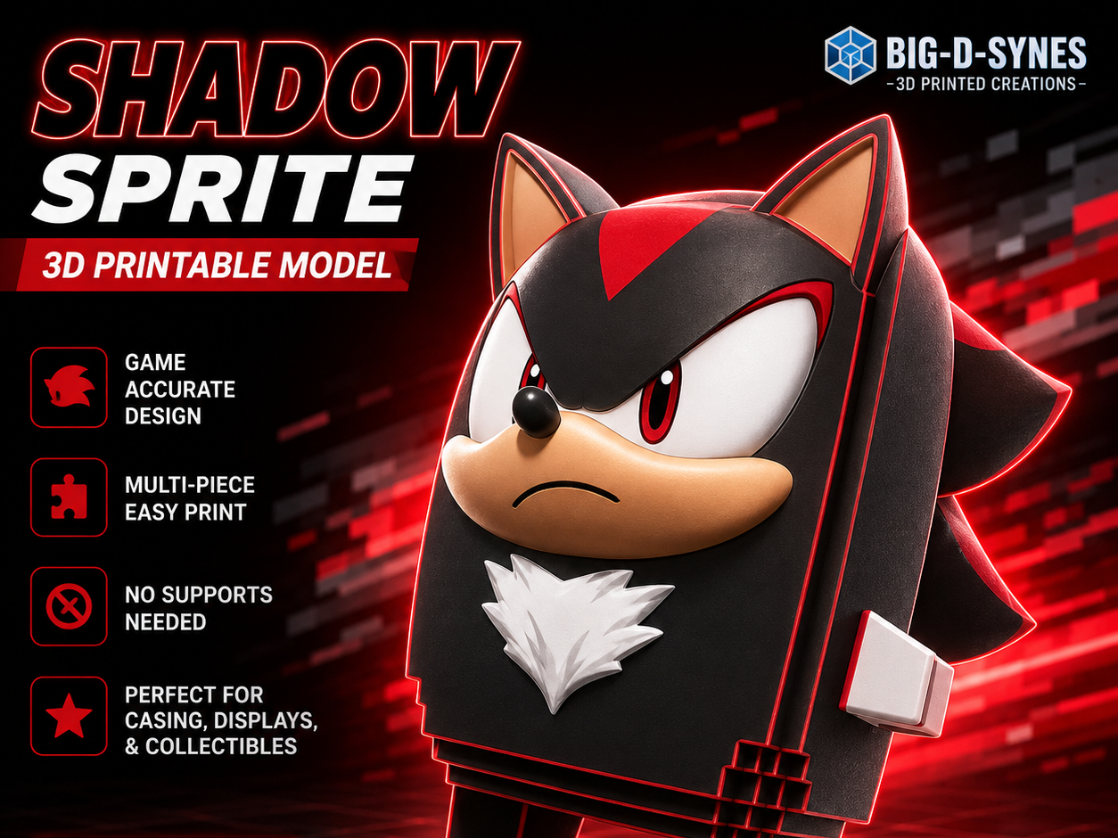 Shadow Sprite – 4 Color AMS 3D Printable Model - 1
