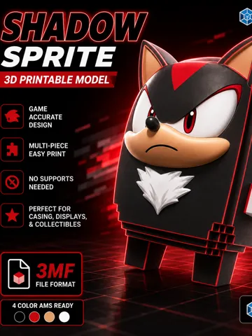 Accesorio para impresora 3D: Shadow Sprite – 4 Color AMS 3D Printable Model — vista de referencia 2