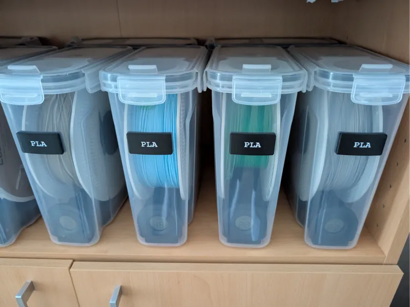 Filament Box Label Etiketten