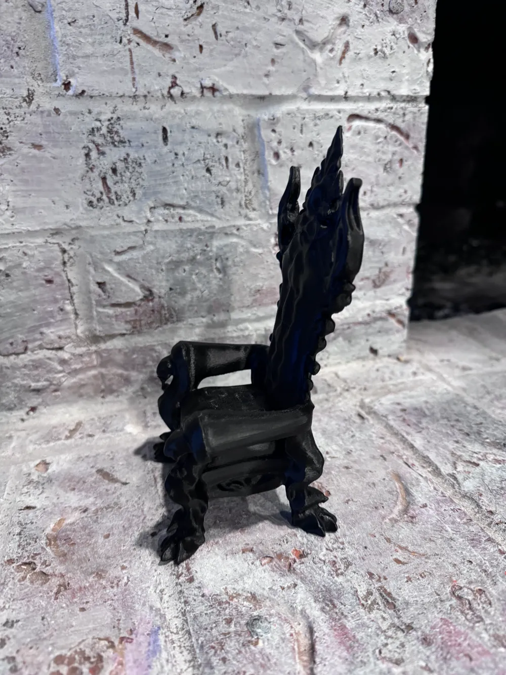 Dekoratif Taç Sembollü Süs Biblo El Yapımı Koleksiyonluk Hediye