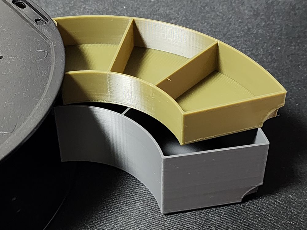 Miniatura 2 do modelo 3D Shared-Axis Modular Spool Storage (K)