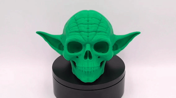 Yoda Skull Statue