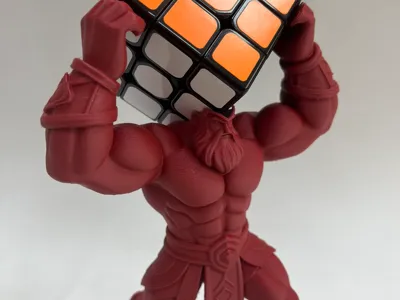 Mythological Hero Rubic Cube Holder