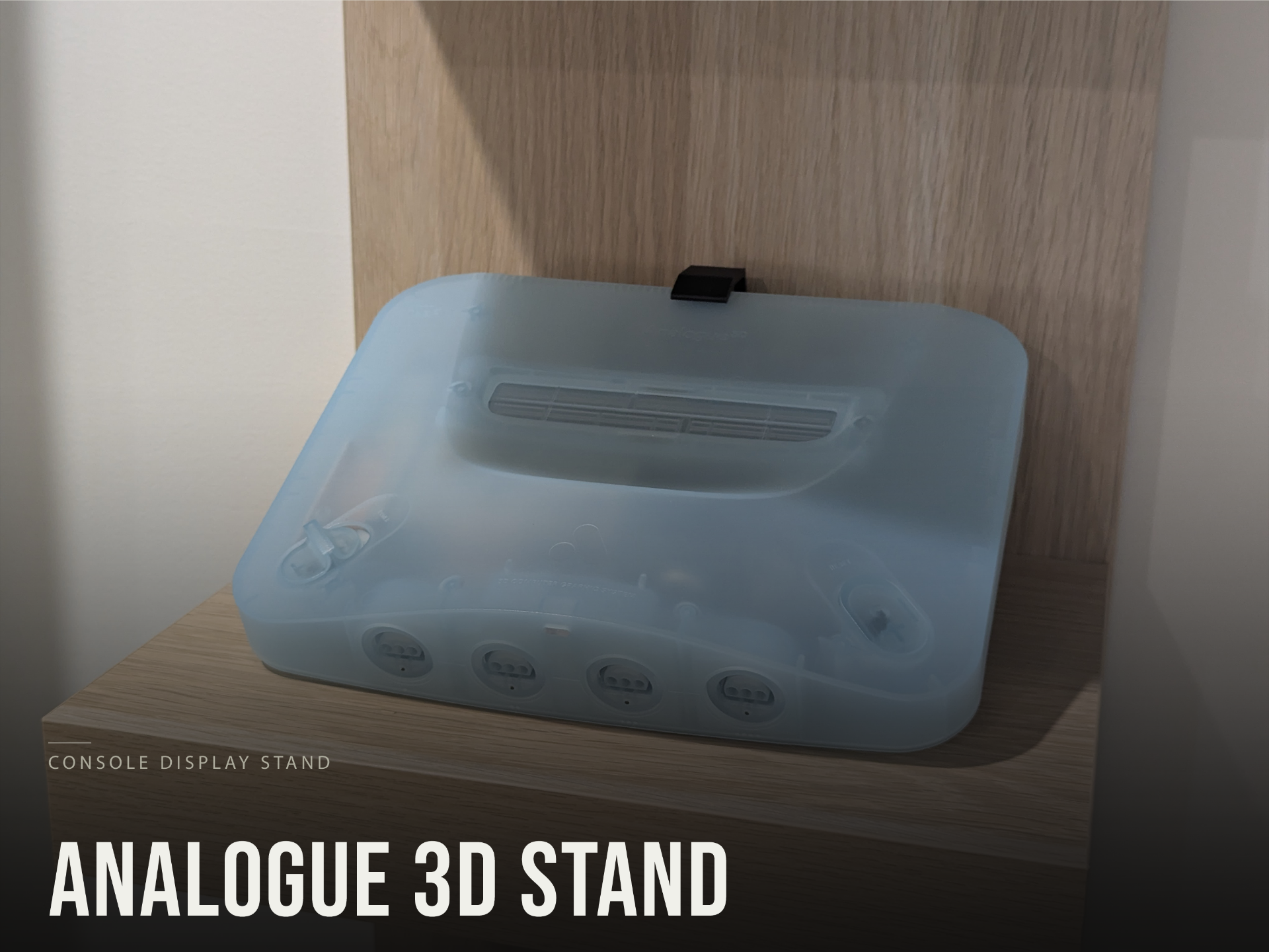 Console Display Stand - Analogue 3D