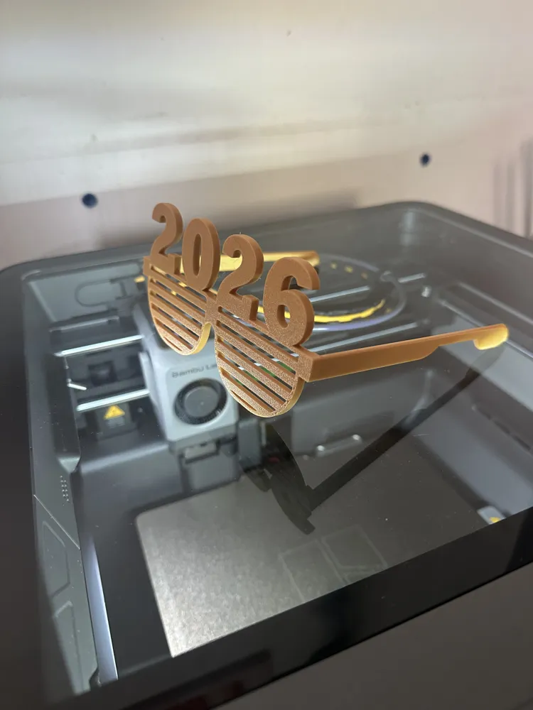 Yılbaşı Partisi Gözlüğü Özel Tasarım Eğlenceli Hediyelik