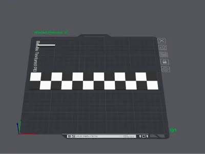Checker board floor for dollhouse