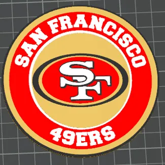 San Francisco 49ers Coaster