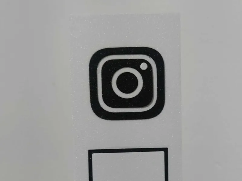 PLACA QRCODE INSTAGRAM