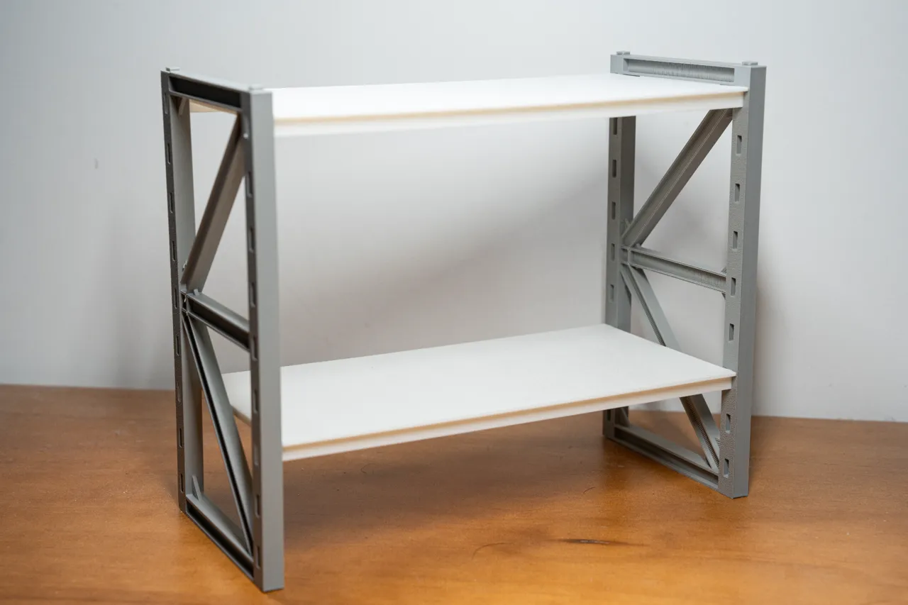 可调高度置物架 height-adjustable shelf view 2