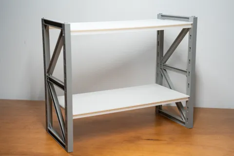 可调高度置物架 height-adjustable shelf view 2