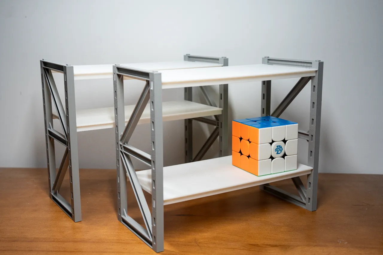 可调高度置物架 height-adjustable shelf view 4