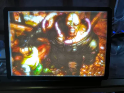 Nemesis Color Lithophane - Resident Evil 3