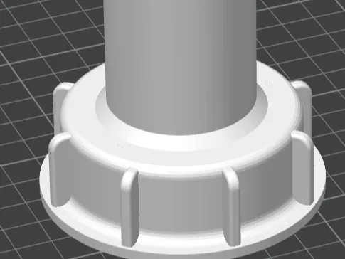 ibc reduction tube 100mm lenght