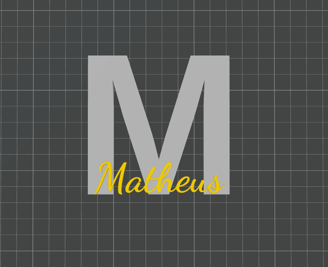 Miniatura 2 do modelo 3D Name Generator