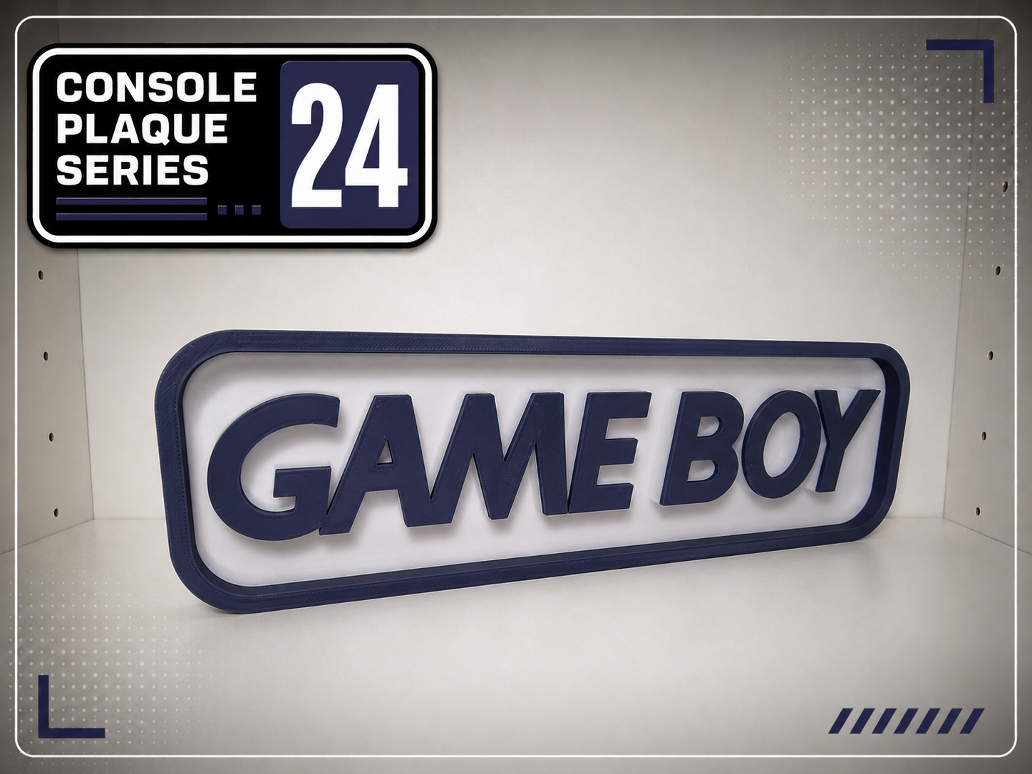 Console Logo Plaque - Nintendo Game Boy