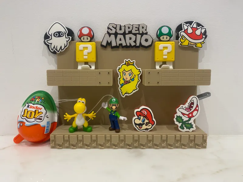 Raccoglitore Kinder Joy di Super Mario