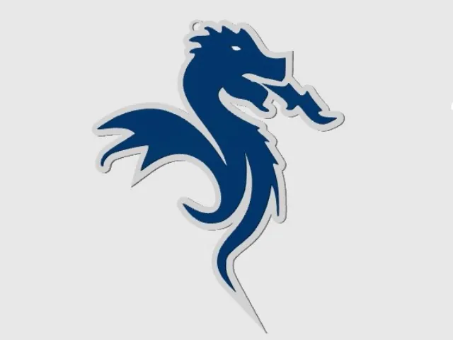 FCP Dragon Keychain