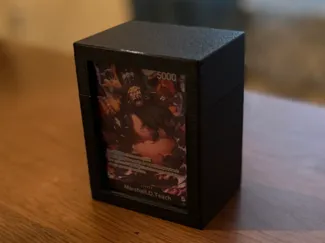 Sturdy One Piece Deck Box (Improved)