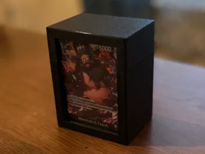Sturdy One Piece Deck Box (Improved)